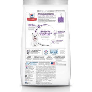 Hill's Science Diet Adult Sensitive Stomach & Sensitive Skin Small Bites Dry Dog Food, Chicken Recipe, 30-lb bag