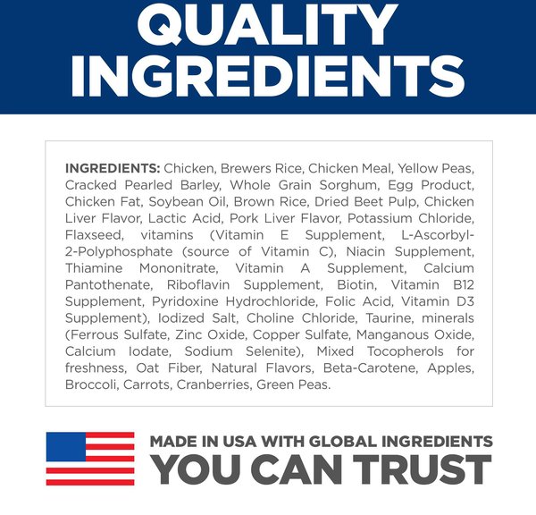 Hill's Science Diet Adult Sensitive Stomach & Sensitive Skin Small Bites Dry Dog Food