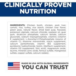 Hill's Science Diet Adult Sensitive Stomach & Sensitive Skin Tender Chicken & Vegetable Stew Wet Dog Food, 12.5-oz can, 12 count