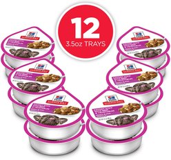 Hill's Science Diet Adult Small Breed & Mini Breed Savory Stew Beef & Vegetable Wet Dog Food Trays, 3.5-oz, 12 count slide 2 of 8