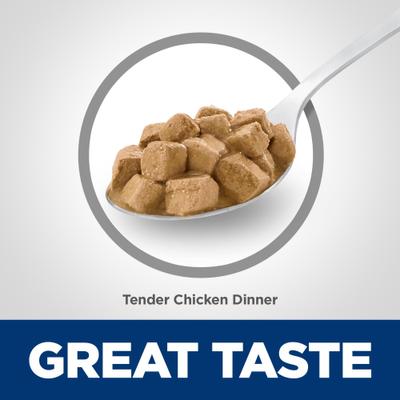 Show full view: Hill's Science Diet Adult Tender Chicken Dinner Wet Cat Food, 5.5-oz can, case of 24 slide 4 of 13