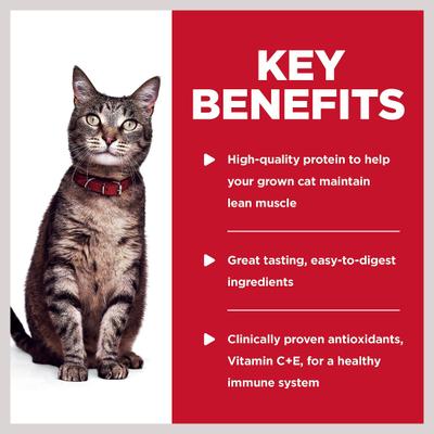 Show full view: Hill's Science Diet Adult Tender Ocean Fish Recipe Cat Food, 2.8-oz pouch, case of 24 slide 6 of 12