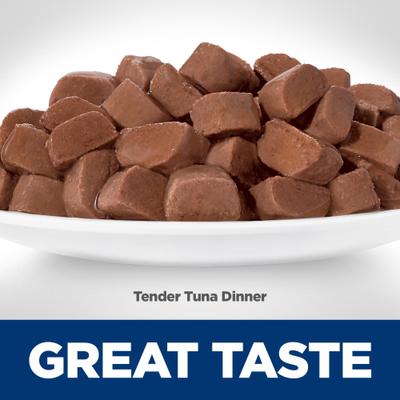 Show full view: Hill's Science Diet Adult Tender Tuna Recipe Cat Food, 2.8-oz pouch, case of 24 slide 4 of 12
