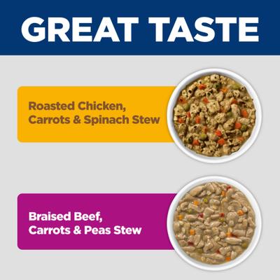 Show full view: Hill's Science Diet Healthy Cuisine Variety Pack Adult Wet Dog Food, 13-oz can, case of 12 slide 4 of 12