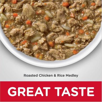 Show full view: Hill's Science Diet Kitten Healthy Cuisine Roasted Chicken & Rice Medley Canned Cat Food, 2.8-oz, case of 24 + Hill's Science Diet Indoor Kitten Dry Cat Food, 7-lb bag slide 4 of 10