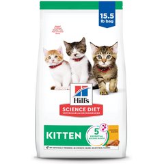 Hill's Science Diet Kitten Healthy Development Chicken Recipe Dry Cat Food, 15.5-lb bag
