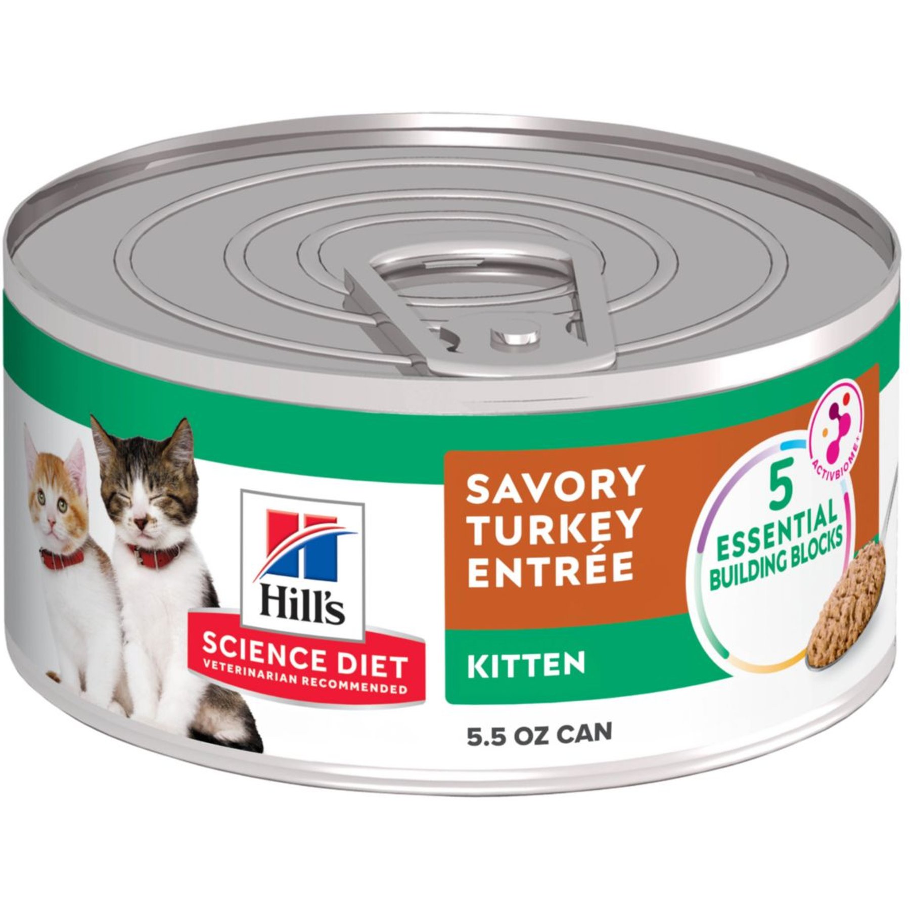 Hill's Science Diet Kitten Turkey Canned Cat Food, 5.5-oz, 24 ct