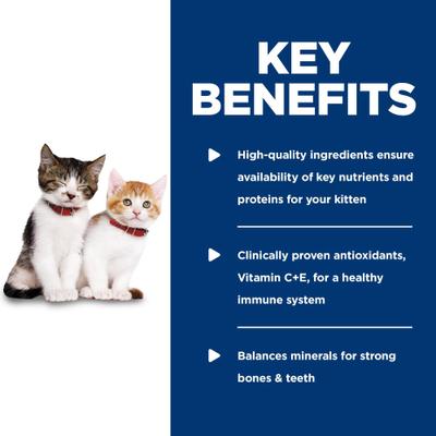 Show full view: Hill's Science Diet Kitten Savory Turkey Entree Wet Cat Food, 5.5-oz can, case of 24 slide 5 of 13