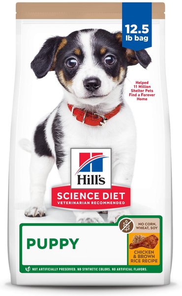 HILL'S SCIENCE DIET Puppy Chicken Brown Rice Recipe No Corn