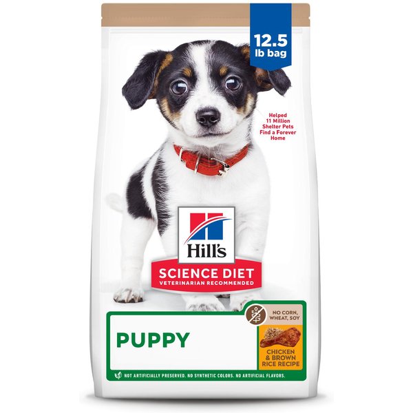Cat Food HILL'S SCIENCE DIET Puppy Lamb Meal Brown Rice Recipe