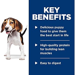 Hill's Science Diet Puppy Savory Stew with Chicken & Vegetables Wet Dog Food, 12.8-oz can, case of 12