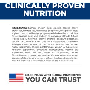 Hill's Science Diet Puppy Sensitive Stomach & Sensitive Skin Salmon & Brown Rice Recipe Dry Dog Food, 13-lb bag