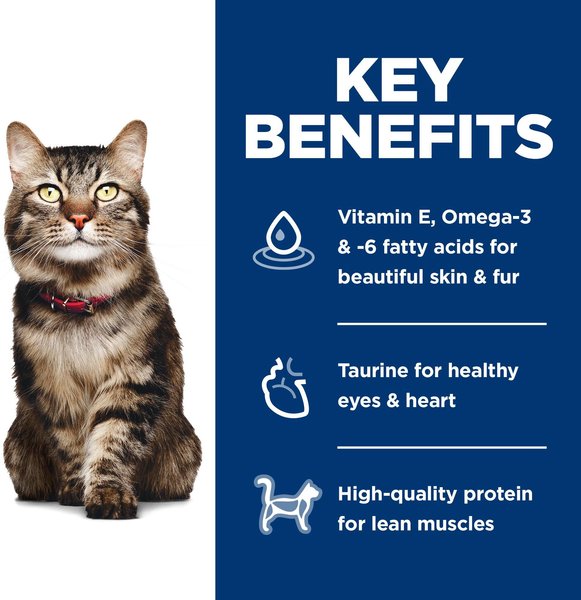 Cat Food Wet Hill's Science Diet Adult Hairball Chicken Cat Food