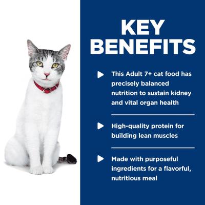 Show full view: Hill's Science Diet Senior Adult 11+ Healthy Cuisine Seared Tuna & Carrot Medley Wet Cat Food, 2.8-oz can, case of 24 slide 5 of 13