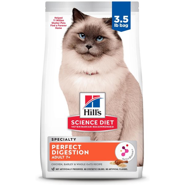 Hill's Science Diet Adult Perfect Digestion Salmon Dry Cat Food