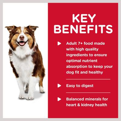 Show full view: Hill's Science Diet Senior Adult 7+ Turkey & Barley Entree Wet Dog Food, 13-oz can, case of 12 slide 5 of 13