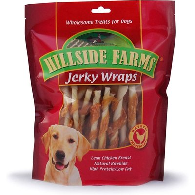 Hillside Farms Hillside Farms Chicken & Rawhide Jerky Wraps Dog Treats, 32-oz bag