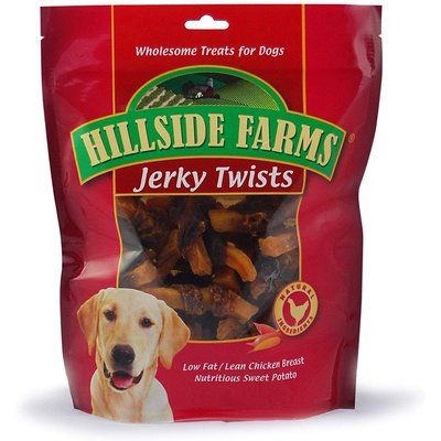 Hillside Farms Hillside Farms Chicken & Sweet Potato Jerky Twists Dog Treats, 32-oz bag