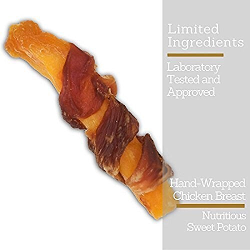 Hillside Farms Chicken & Sweet Potato Jerky Twists Dog Treats