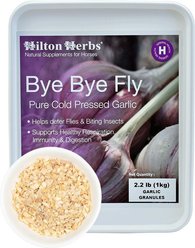 Hilton Herbs Bye Bye Fly Garlic Granules Horse Supplement, 2.2-lb tub