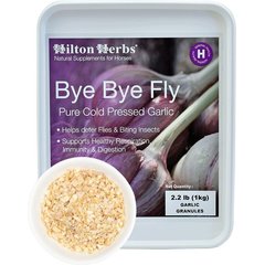 Hilton Herbs Bye Bye Fly Garlic Granules Horse Supplement, 2.2-lb tub