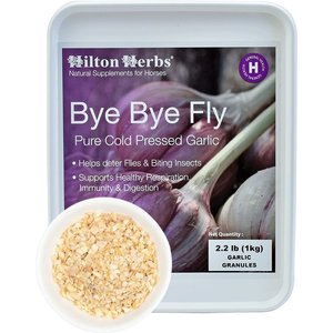 Hilton Herbs Bye Bye Fly Garlic Granules Horse Supplement, 2.2-lb tub