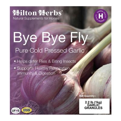 Show full view: Hilton Herbs Bye Bye Fly Garlic Granules Horse Supplement, 2.2-lb tub slide 2 of 4