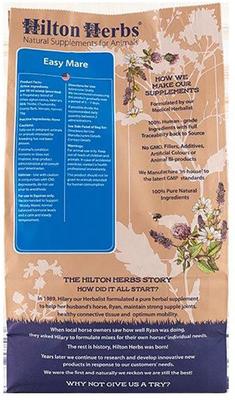 Show full view: Hilton Herbs Easy Mare Hormone Balancing Horse Supplement, 2.2-lb bag slide 2 of 7