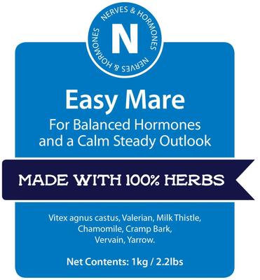 Show full view: Hilton Herbs Easy Mare Hormone Balancing Horse Supplement, 2.2-lb bag slide 4 of 7