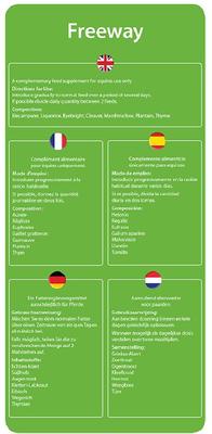 Show full view: Hilton Herbs Freeway Horse Supplement, 2.2-lb bag slide 6 of 6