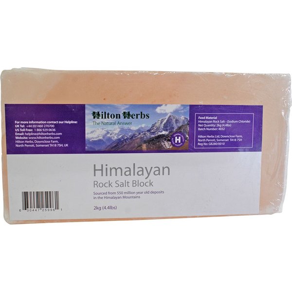 Hilton Herbs Himalayan Salt Horse Lick Block, 4.4-lb