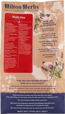 Show full view: Hilton Herbs Multi-Flex Horse Joint Supplement, 2.2-lb bag slide 2 of 4