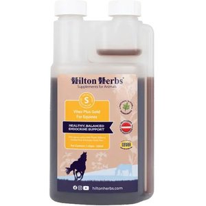 Hilton Herbs Vitex Plus Gold Endocrine Support Liquid Horse Supplement, 1.05-pint bottle