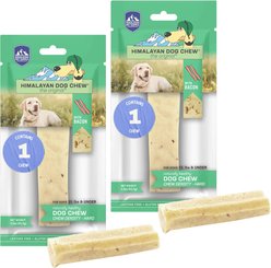 Himalayan Pet Supply Bacon Dog Treat, Medium, 2 count bundle