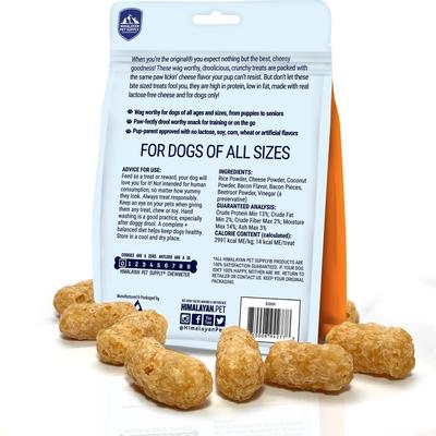 Show full view: Himalayan Pet Supply Barkeetos Grain-Free Bacon Crunchy Dog Treats, 3-oz bag slide 5 of 8