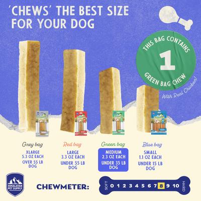 Show full view: Himalayan Pet Supply Chicken Dog Treat, Medium slide 4 of 8