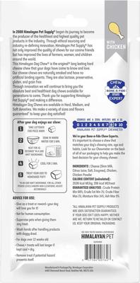 Show full view: Himalayan Pet Supply Chicken Dog Treat, X-Large slide 3 of 9