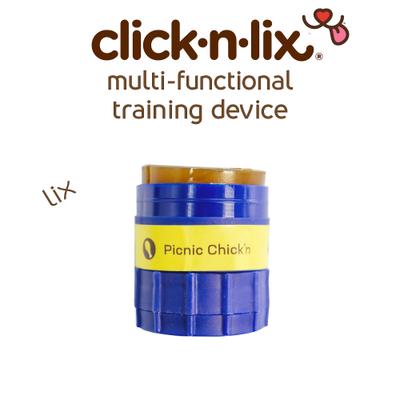 Show full view: Himalayan Pet Supply Click-n-lix Picnic Chicken Treat Classic Set Dog Training Tool slide 6 of 9