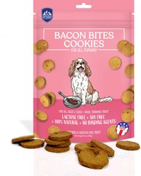 Himalayan Pet Supply Grain-Free Bacon Bits Cookies Crunchy Dog Treats, 14-oz bag