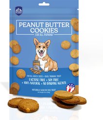 Himalayan Pet Supply Grain-Free Peanut Butter Cookies Crunchy Dog Treats, 14-oz bag