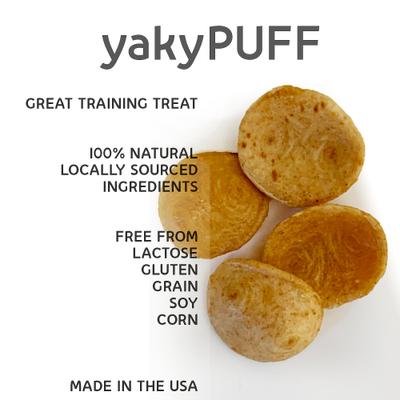 Show full view: Himalayan Pet Supply Grain-Free yakyPUFF Chicken Dog Treats, 3-oz bag slide 4 of 7