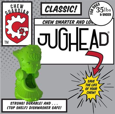 Show full view: Himalayan Pet Supply Jughead Chew Guardian Chew Smarter Chew Longer Dog Toy, Green, Classic slide 3 of 10