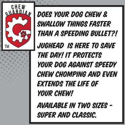 Show full view: Himalayan Pet Supply Jughead Chew Guardian Chew Smarter Chew Longer Dog Toy, Green, Classic slide 4 of 10