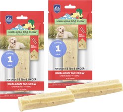 Himalayan Pet Supply Large Bacon Dog Treat, 2 count bundle