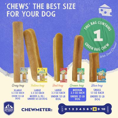 Show full view: Himalayan Pet Supply Medium Natural Cheese Dog Treats, 3 count bundle slide 5 of 11