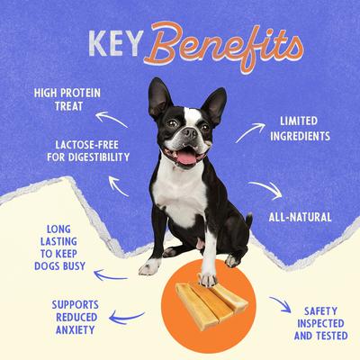 Show full view: Himalayan Pet Supply Medium Peanut Butter Dog Treat, 2 count bundle slide 6 of 10