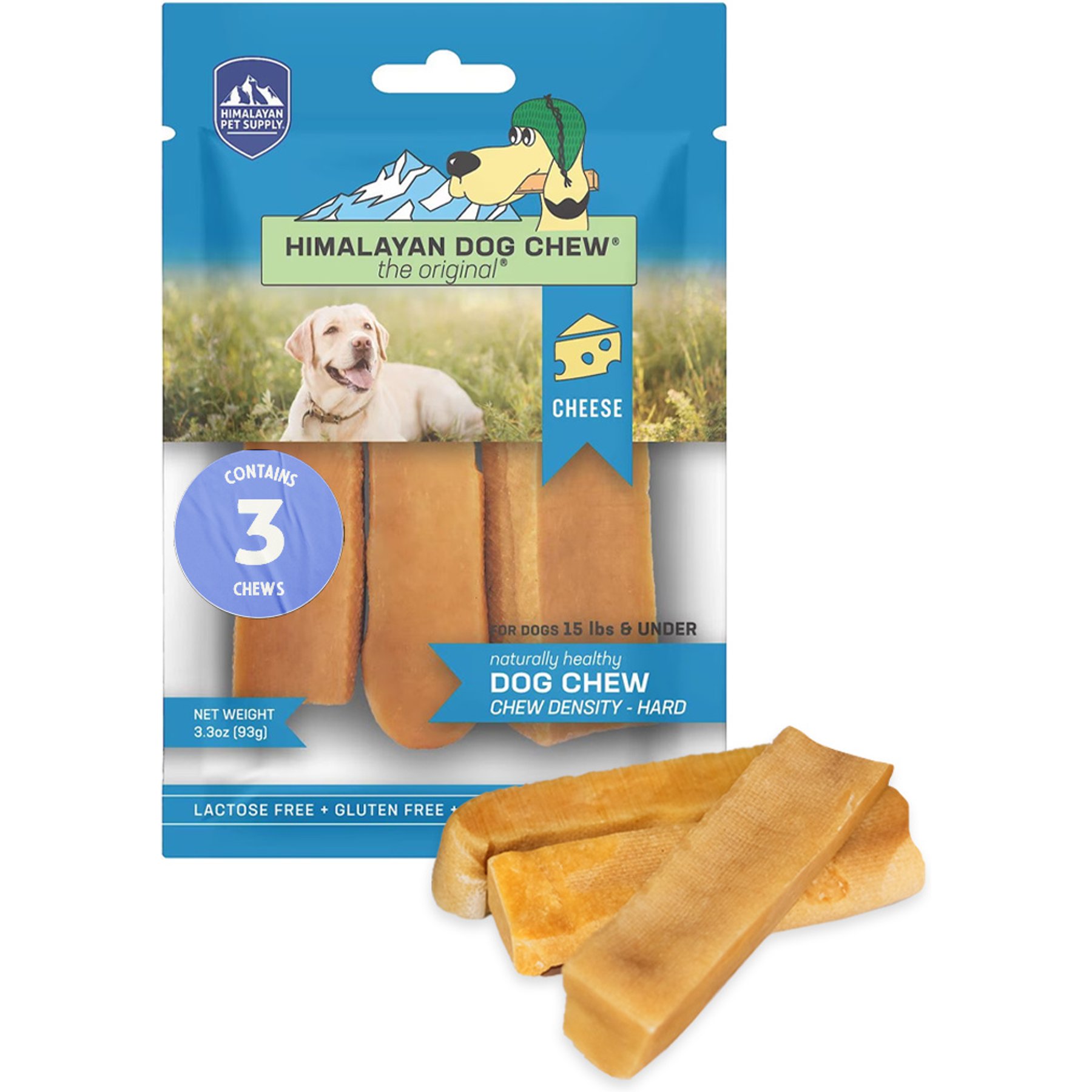 Himalayan Dog Chew Natural Cheese Dog Treats, Small