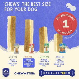 Himalayan Pet Supply Peanut Butter Dog Treat, Large