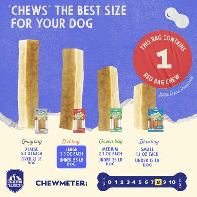 Show full view: Himalayan Pet Supply Peanut Butter Dog Treat, Large slide 4 of 8