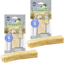 Himalayan Pet Supply Peanut Butter Dog Treat, X-Large, 2 count bundle